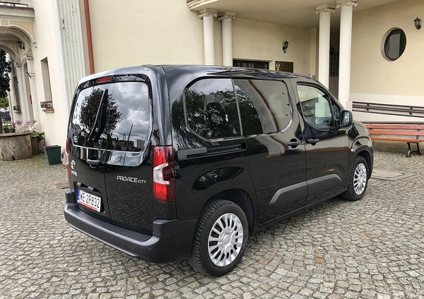 Toyota Proace City Verso cena 58900 przebieg: 167000, rok produkcji 2020 z Łódź małe 562